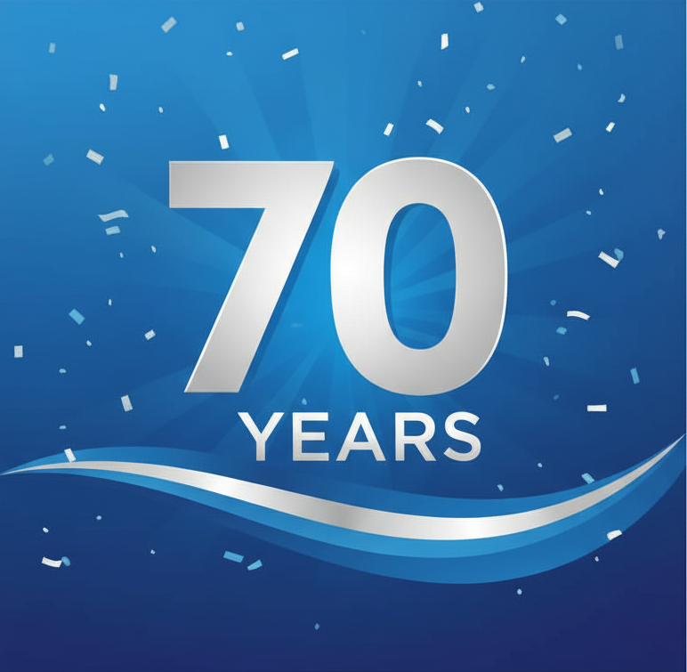70th Anniversary Logo
